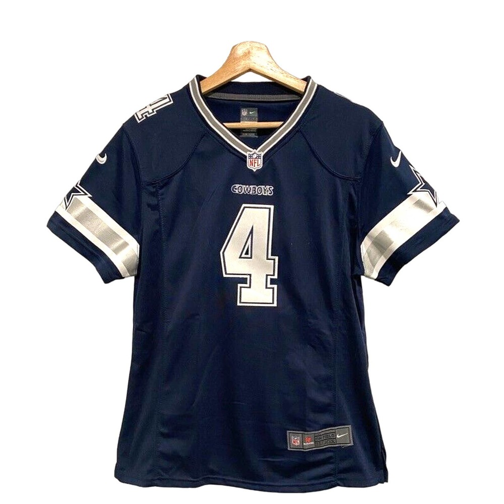 NFL - Nike On Field Dallas Cowboys #4 Dak Prescott Jersey Boy's Size XXL